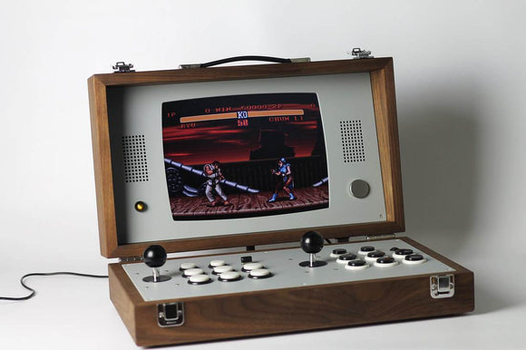 two-player arcade console
